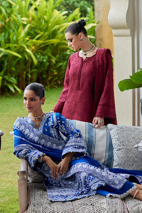 Gulaal | Luxury Lawn 25 | Nigella by Gulaal - Designer Dress - Type: Ladies Clothes - Available at Libayah - 100% Original