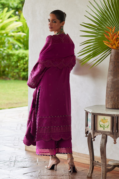 Gulaal | Luxury Lawn 25 | Hazel by Gulaal - Designer Dress - Type: Ladies Clothes - Available at Libayah - 100% Original