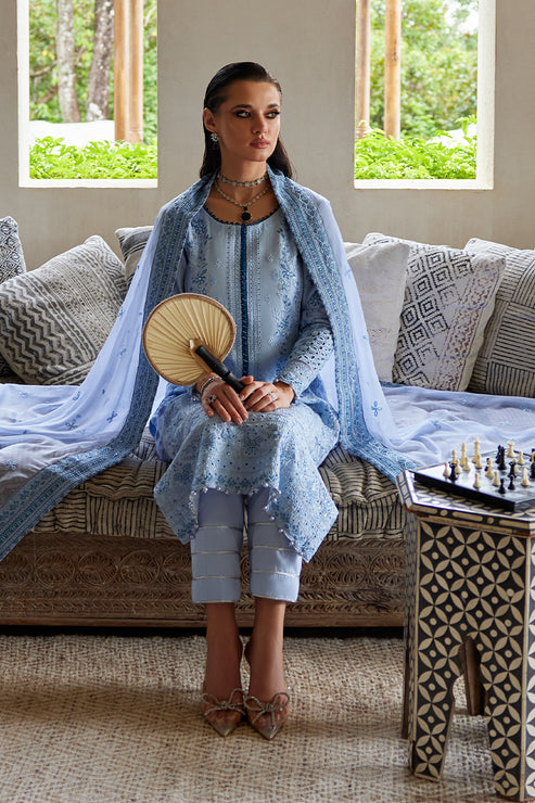 Gulaal | Luxury Lawn 25 | Azalea by Gulaal - Designer Dress - Type: Ladies Clothes - Available at Libayah - 100% Original