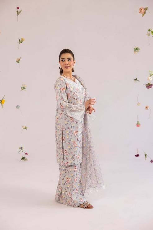 Mohagni | Muskin Lawn | GLS-04 by Mohagni - Designer Dress - Type: Ladies Clothes - Available at Libayah - 100% Original