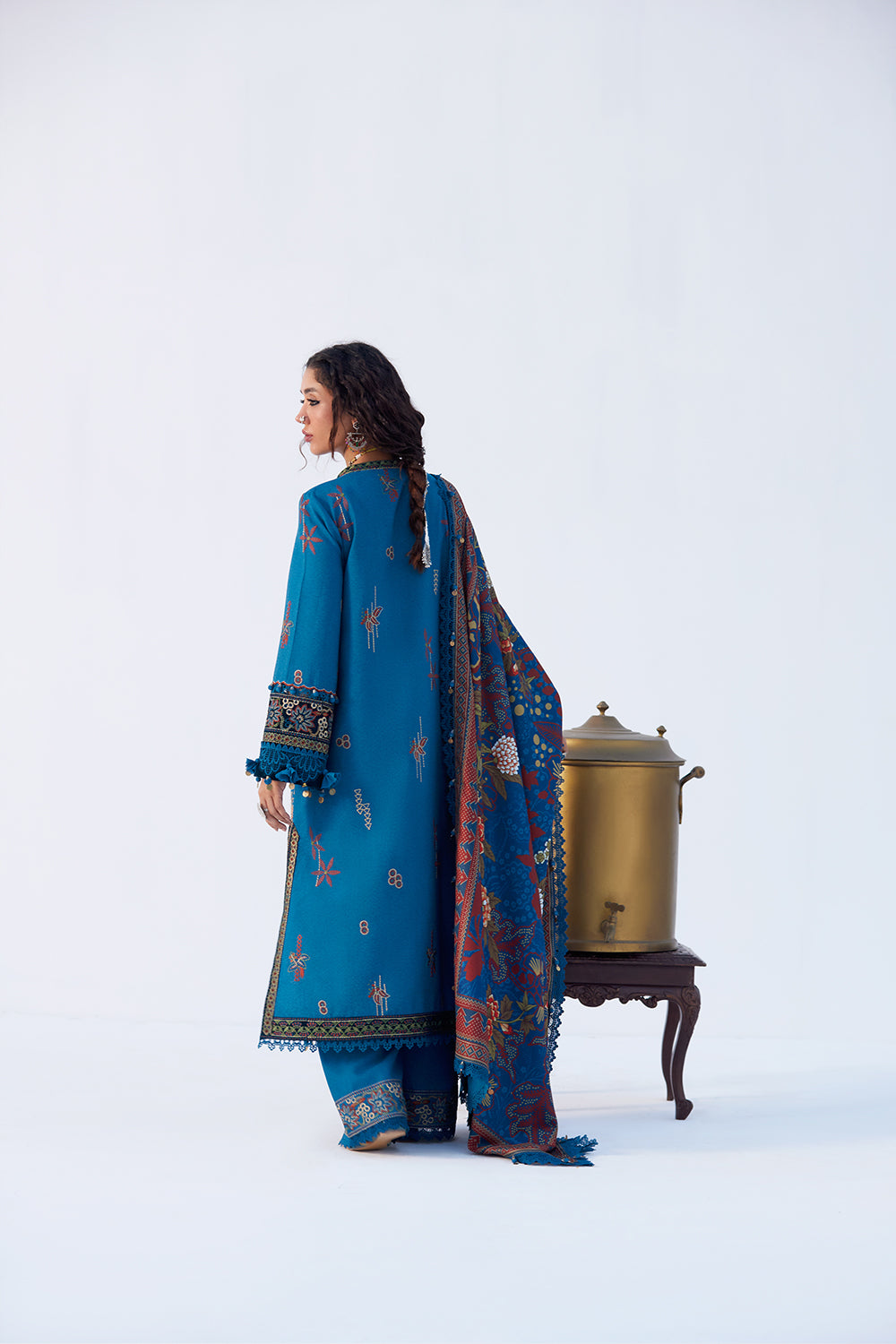Saira Rizwan | Winter Khaddar 25 | SAHAR-SRW25-10 by Saira Rizwan - Designer Dress  - Type : Ladies Clothes - Available at Libayah - 100% Original 