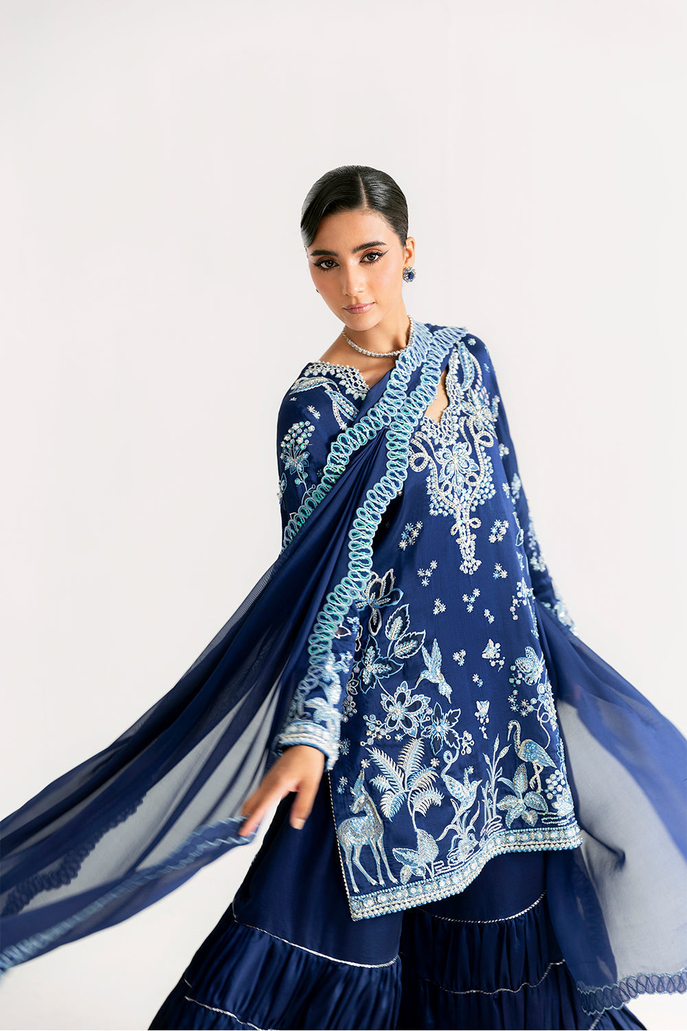 Saira Rizwan | Silk Luxe 26 | ZINIA-SRLSP-26-02 by Saira Rizwan - Designer Dress  - Type : Ladies Clothes - Available at Libayah - 100% Original 
