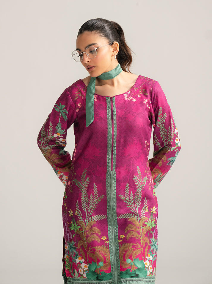 Gulaal | Winter Basics | Tiya by Gulaal - Designer Dress  - Type : Ladies Clothes - Available at Libayah - 100% Original 