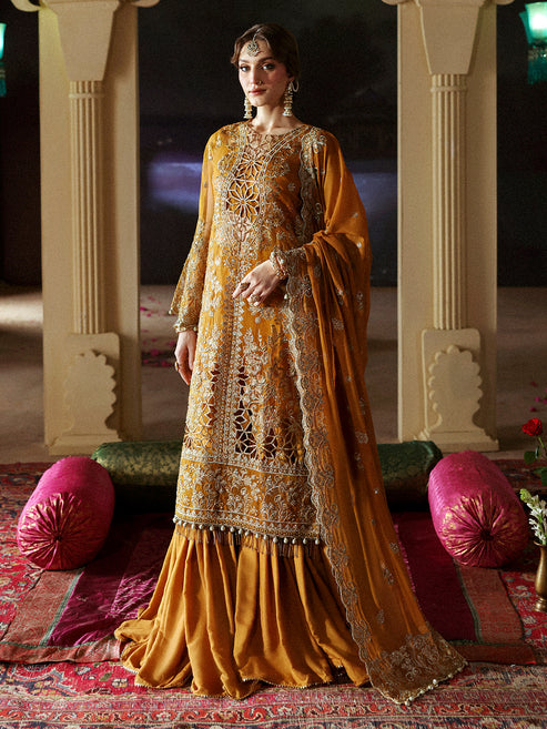 Mahnur | Pakeeza Luxury Formals | Gulebahar | PK - 03 by Mahnur - Designer Dress  - Type : Ladies Clothes - Available at Libayah - 100% Original 