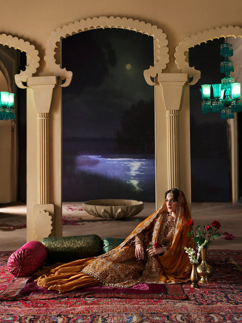 Mahnur | Pakeeza Luxury Formals | Gulebahar | PK - 03 by Mahnur - Designer Dress  - Type : Ladies Clothes - Available at Libayah - 100% Original 