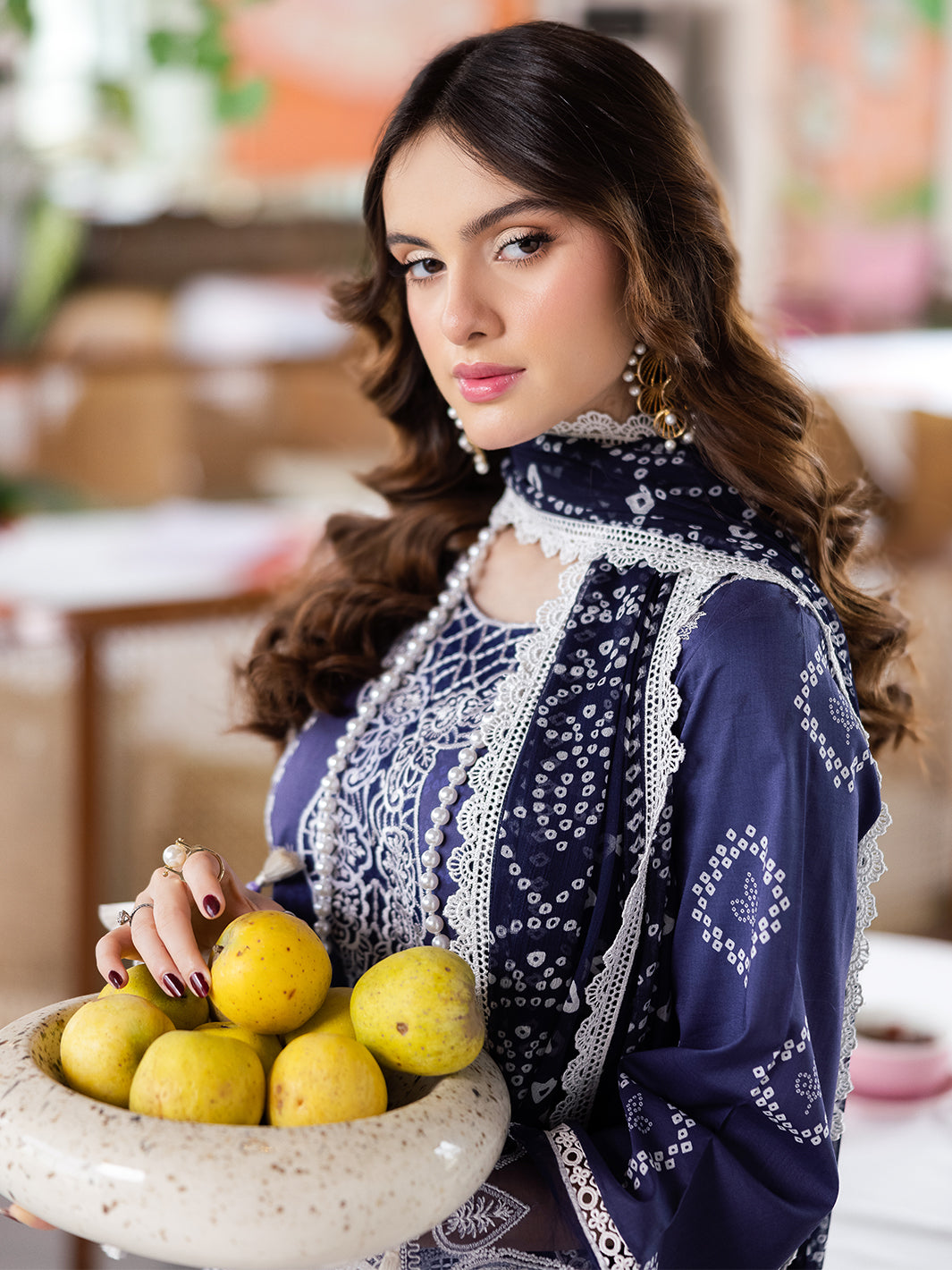 Mahnur | After Hours Luxury Lawn 25 | Garden Glee by Mahnur - Designer Dress - Type: Ladies Clothes - Available at Libayah - 100% Original