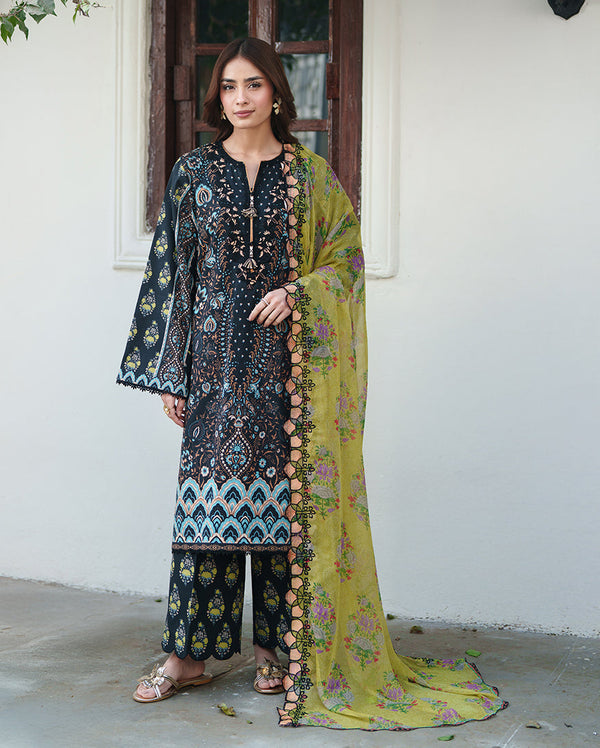 Roheenaz | Whispered Florals | Garden Mist - Designer Dress - Type : Ladies Clothes - Available at Libayah - 100% Original
