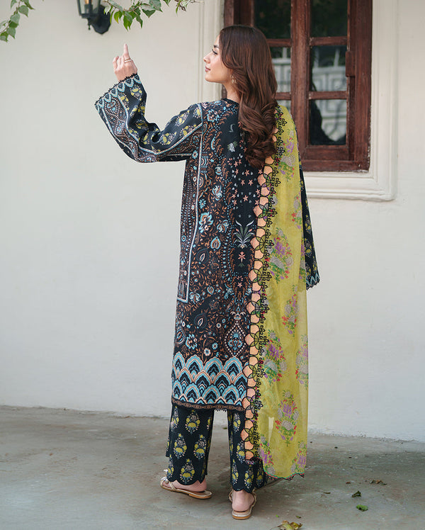 Roheenaz | Whispered Florals | Garden Mist - Designer Dress - Type : Ladies Clothes - Available at Libayah - 100% Original