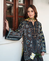 Roheenaz | Whispered Florals | Garden Mist - Designer Dress - Type : Ladies Clothes - Available at Libayah - 100% Original