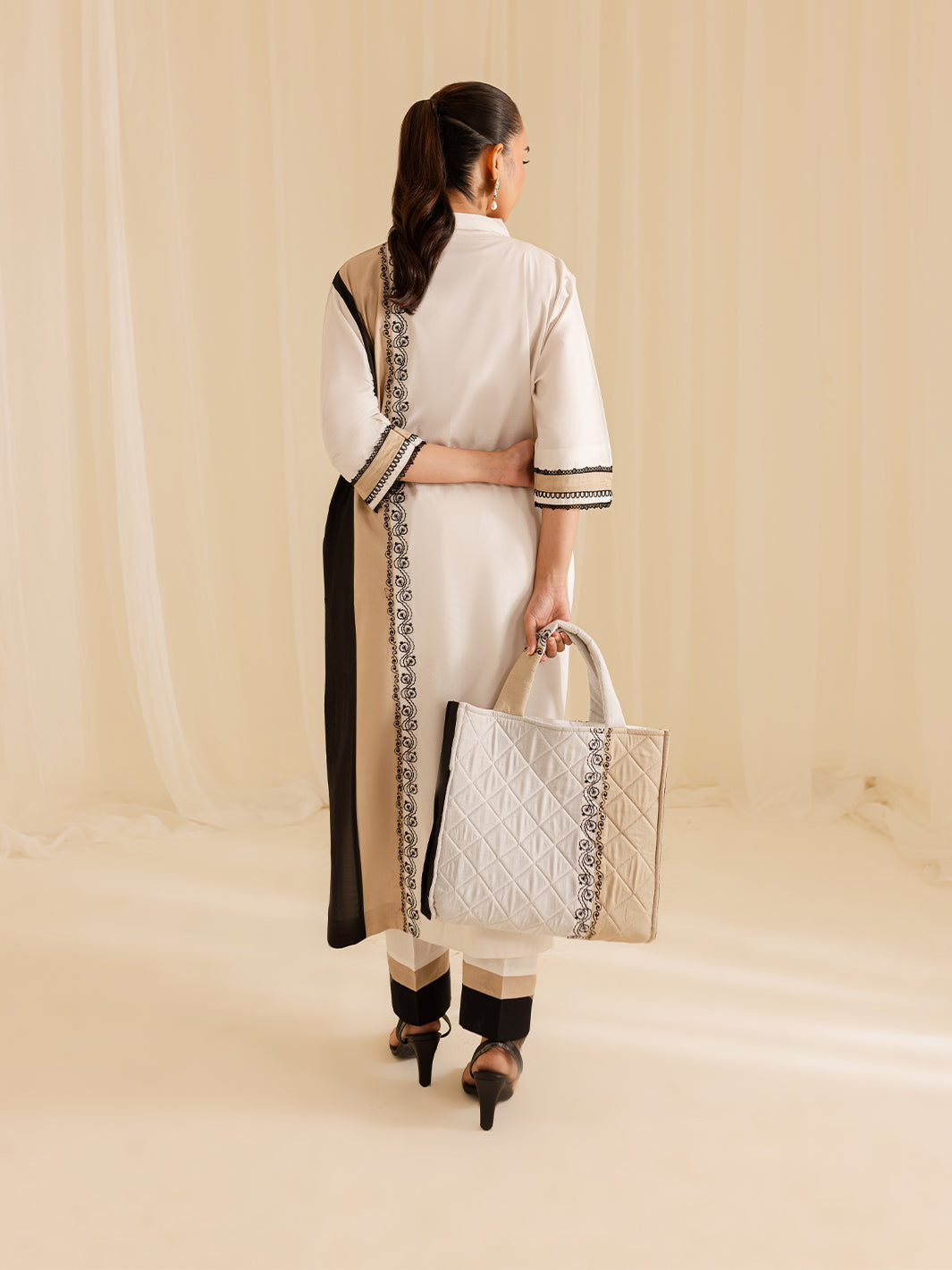 Mahnur | Petal Whispers Lawn Pret | Gardenia by Mahnur - Designer Dress - Type: Ladies Clothes - Available at Libayah - 100% Original