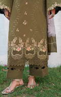 Asifa and Nabeel | Eden Cambric 25 | Gardenia Grace ECU25-09 by Asifa and Nabeel - Designer Dress  - Type : Ladies Clothes - Available at Libayah - 100% Original 