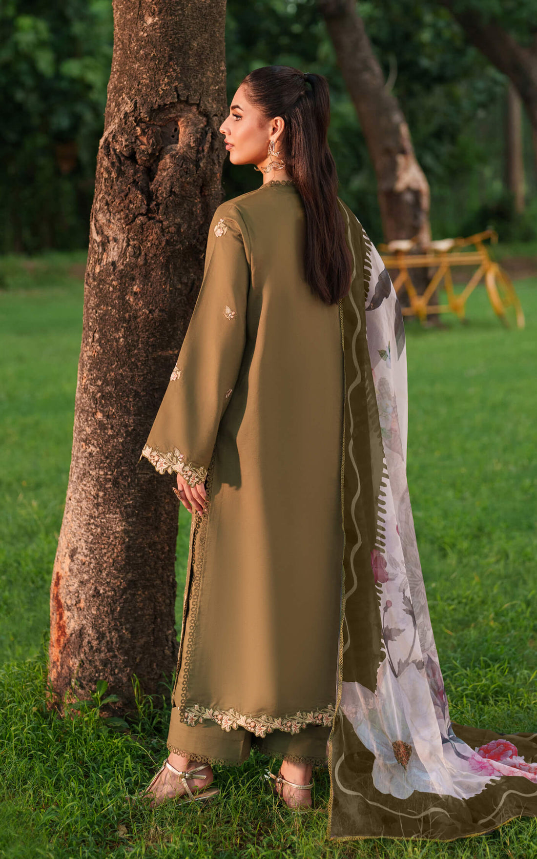 Asifa and Nabeel | Eden Cambric 25 | Gardenia Grace ECU25-09 by Asifa and Nabeel - Designer Dress  - Type : Ladies Clothes - Available at Libayah - 100% Original 