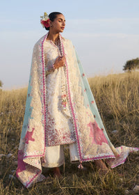 Hussain Rehar | Jinan 26 |Gauri by Hussain Rehar - Designer Dress  - Type : Ladies Clothes - Available at Libayah - 100% Original 