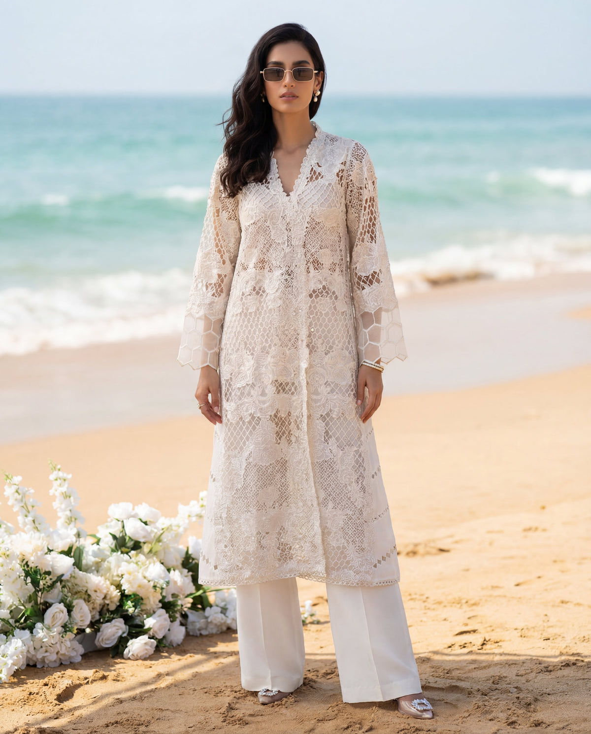 Threads and Motifs | Formal Outfits | 10667 by Threads and Motifs - Designer Dress  - Type : Ladies Clothes - Available at Libayah - 100% Original 