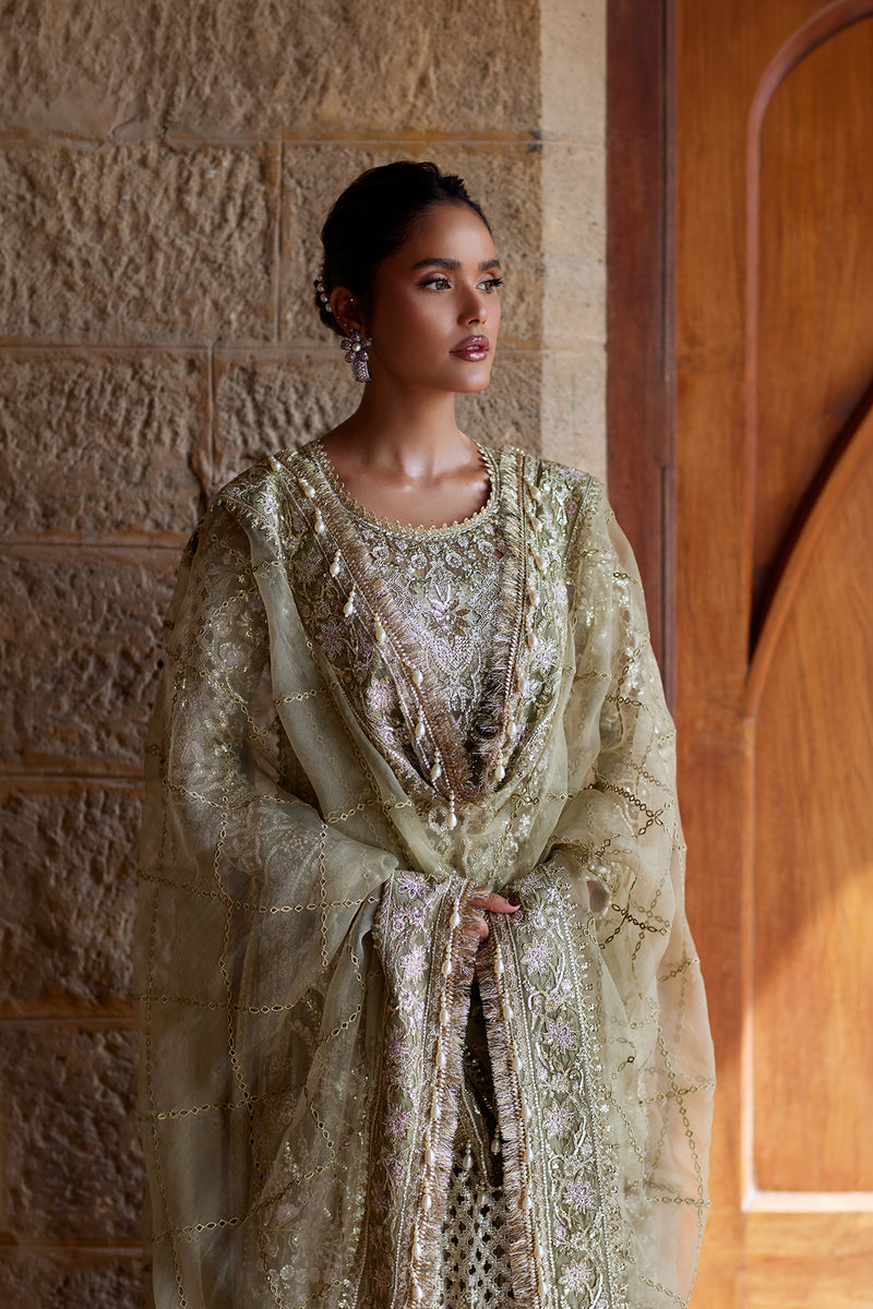 Afrozeh | Dastangoi Wedding Formals | Sukhan by Afrozeh - Designer Dress  - Type : Ladies Clothes - Available at Libayah - 100% Original 
