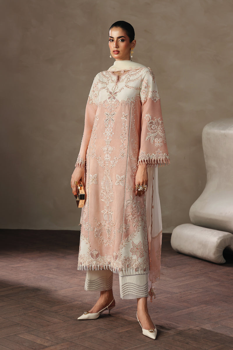 Qalamkar | Luxury Pret 26 | QLP-08 - Beena by Qalamkar - Designer Dress  - Type : Ladies Clothes - Available at Libayah - 100% Original 
