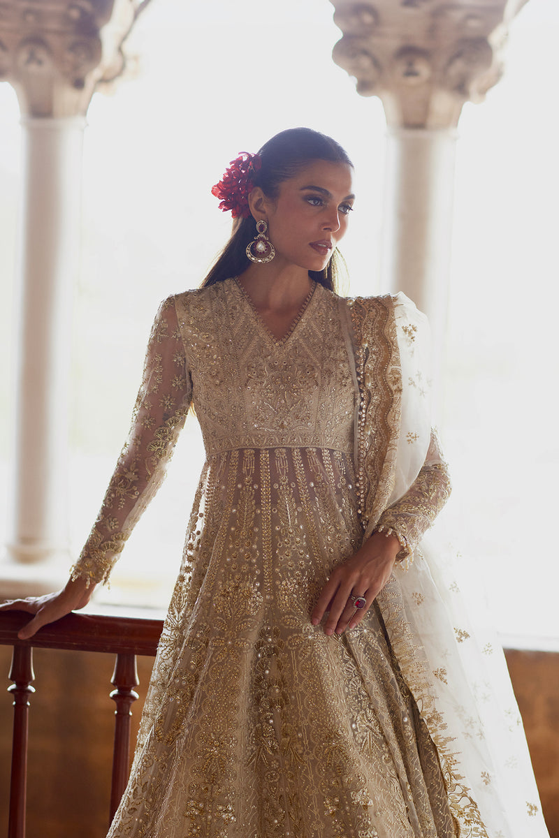 Afrozeh | Dastangoi Wedding Formals | Hikayat by Afrozeh - Designer Dress  - Type : Ladies Clothes - Available at Libayah - 100% Original 