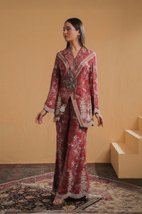 Shamaeel Ansari | Majestic Legacy | Ruby Royal Heritage by Shamaeel Ansari - Designer Dress  - Type : Ladies Clothes - Available at Libayah - 100% Original 