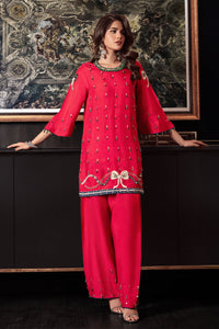 Wardha Saleem | Zimal Silk Edit | Sylvie by Wardha Saleem - Designer Dress  - Type : Ladies Clothes - Available at Libayah - 100% Original 