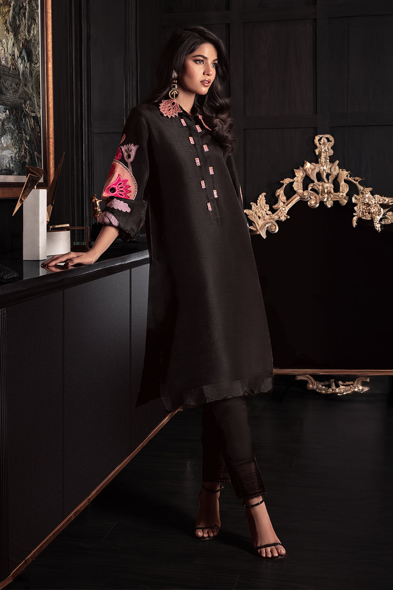 Wardha Saleem | Zimal Silk Edit | Miska by Wardha Saleem - Designer Dress  - Type : Ladies Clothes - Available at Libayah - 100% Original 