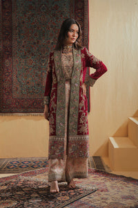 Shamaeel Ansari | Majestic Legacy |Crimson Heritage by Shamaeel Ansari - Designer Dress  - Type : Ladies Clothes - Available at Libayah - 100% Original 