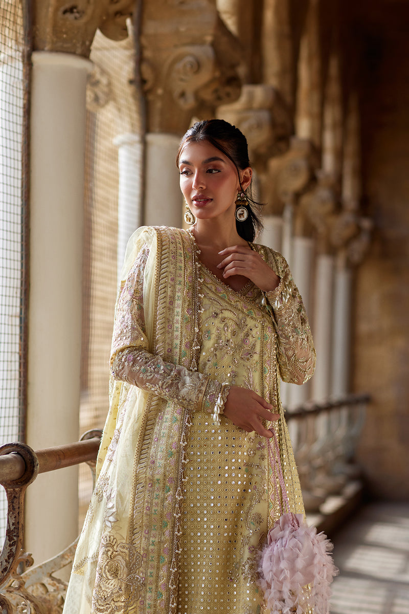 Afrozeh | Dastangoi Wedding Formals | Afsaan by Afrozeh - Designer Dress  - Type : Ladies Clothes - Available at Libayah - 100% Original 