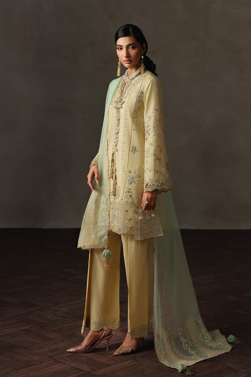 Qalamkar | Luxury Pret 26 | QLP-04 - Oriana by Qalamkar - Designer Dress  - Type : Ladies Clothes - Available at Libayah - 100% Original 