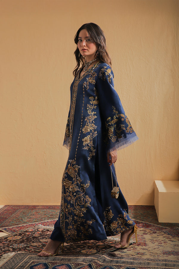 Shamaeel Ansari | Majestic Legacy | Sapphire Signature by Shamaeel Ansari - Designer Dress  - Type : Ladies Clothes - Available at Libayah - 100% Original 