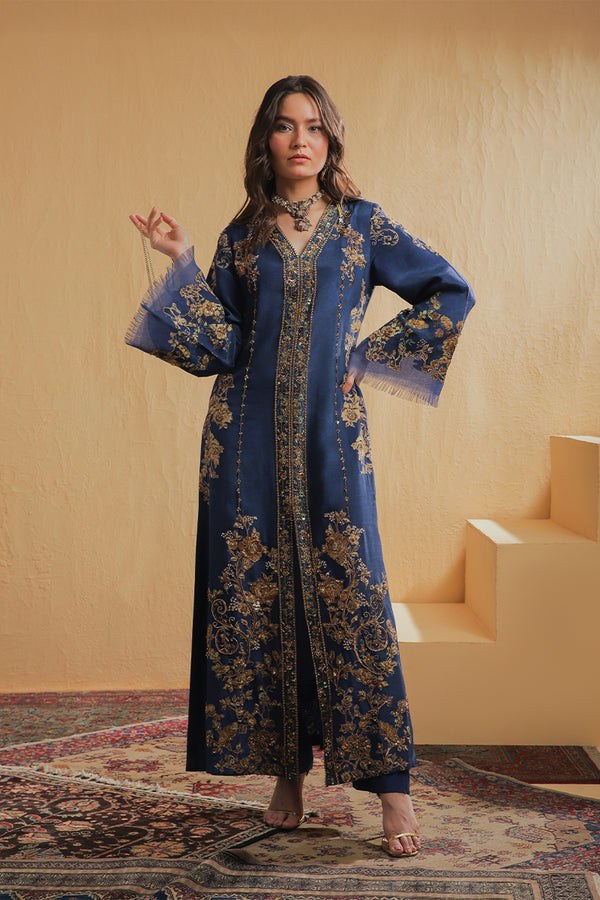 Shamaeel Ansari | Majestic Legacy | Sapphire Signature by Shamaeel Ansari - Designer Dress  - Type : Ladies Clothes - Available at Libayah - 100% Original 