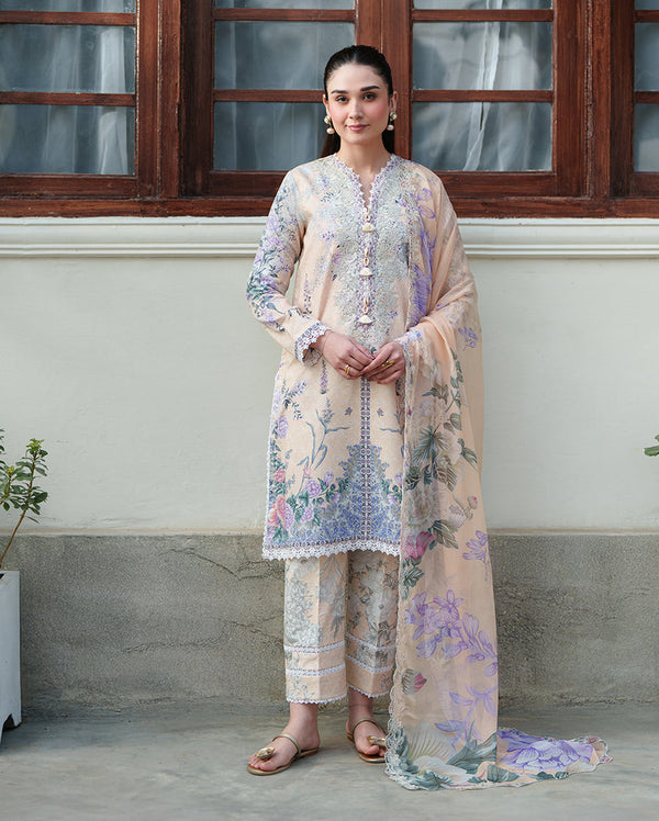 Roheenaz | Whispered Florals | Gentle Breeze - Designer Dress - Type : Ladies Clothes - Available at Libayah - 100% Original