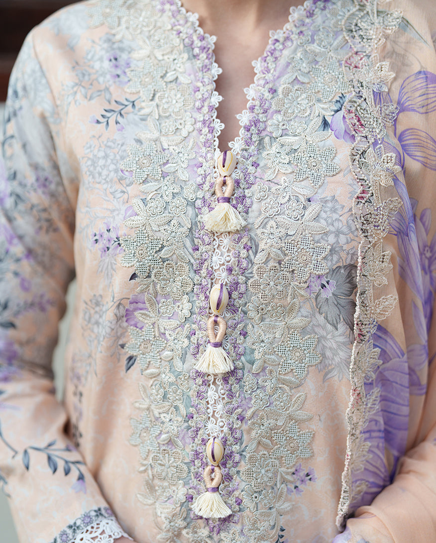 Roheenaz | Whispered Florals | Gentle Breeze - Designer Dress - Type : Ladies Clothes - Available at Libayah - 100% Original
