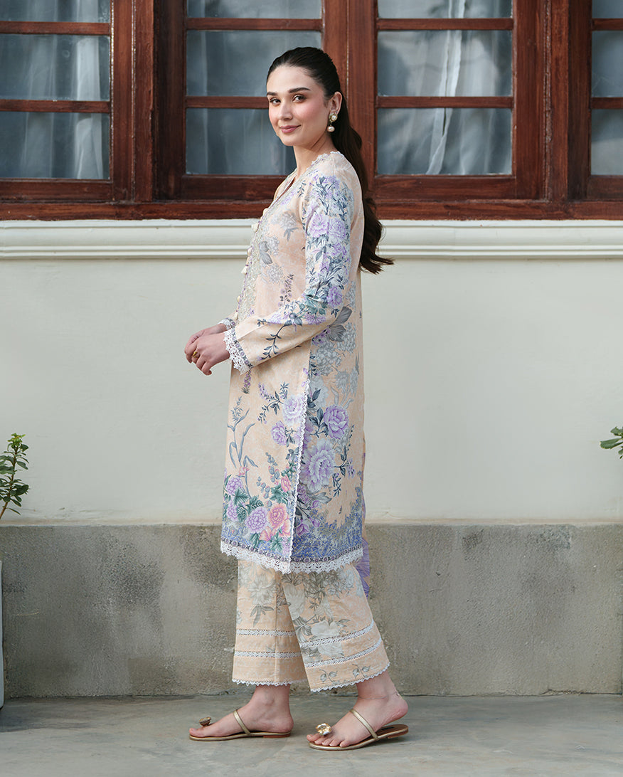 Roheenaz | Whispered Florals | Gentle Breeze - Designer Dress - Type : Ladies Clothes - Available at Libayah - 100% Original