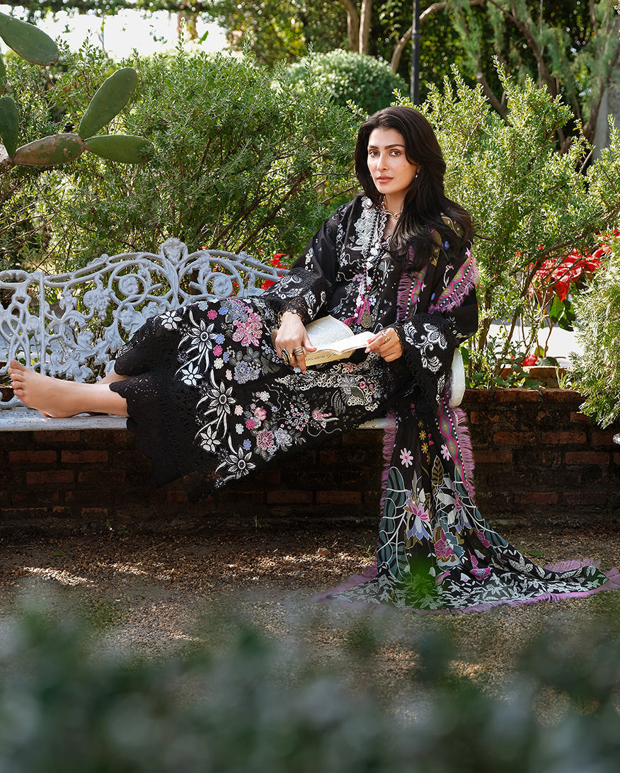 Mushq | Amoi Luxury Lawn | Gentle Breeze - by Libayah - Registered Vendor of : Mushq - 100% Original Designer Dress