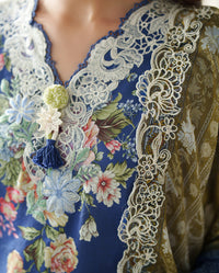 Roheenaz | Whispered Florals | Gentle Petals - Designer Dress - Type : Ladies Clothes - Available at Libayah - 100% Original