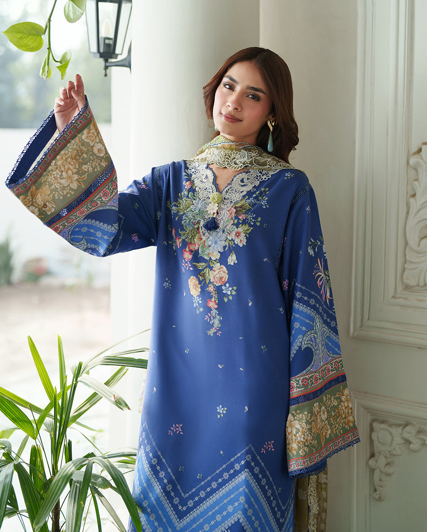 Roheenaz | Whispered Florals | Gentle Petals - Designer Dress - Type : Ladies Clothes - Available at Libayah - 100% Original