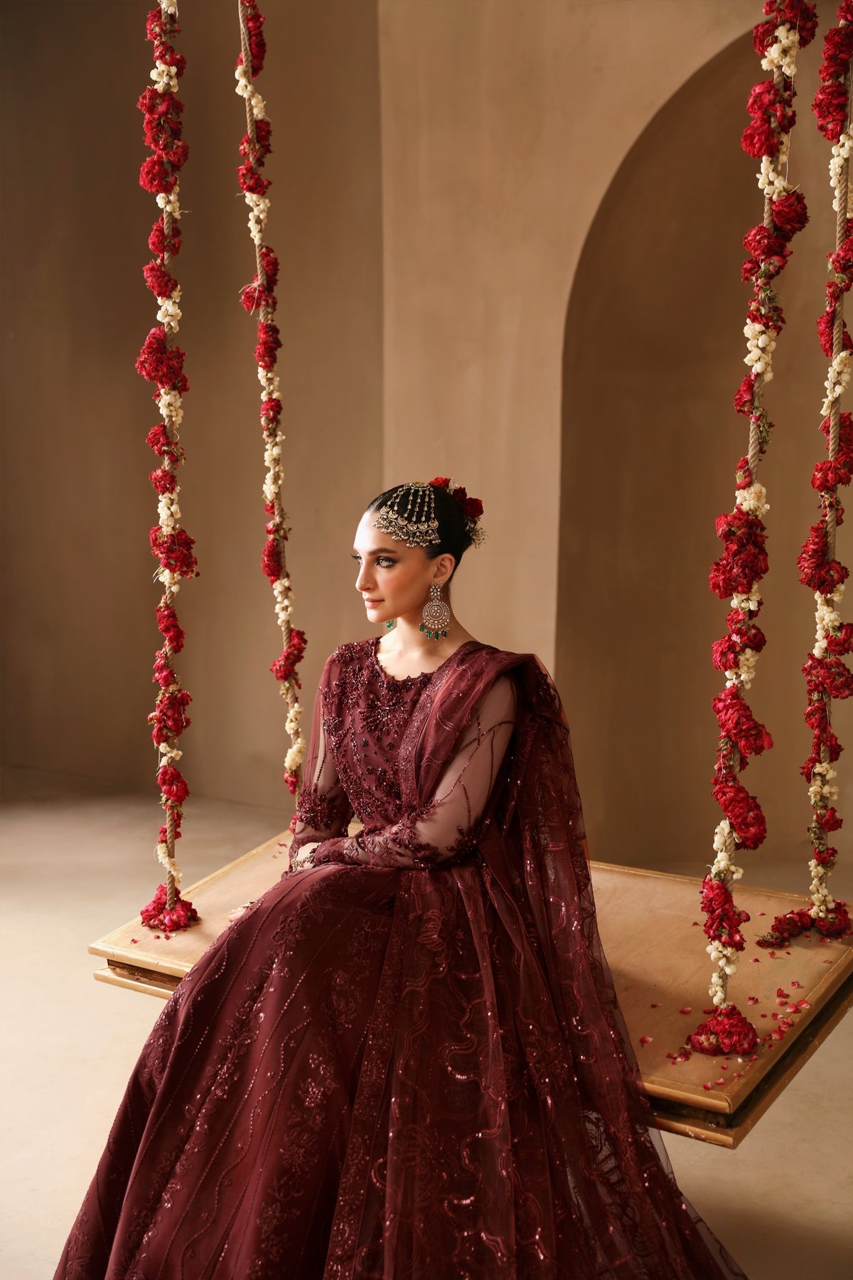 Alizeh | Reena Wedding Formals | AF-HM-4022-GULAB by Alizeh - Designer Dress - Type: Ladies Clothes - Available at Libayah - 100% Original