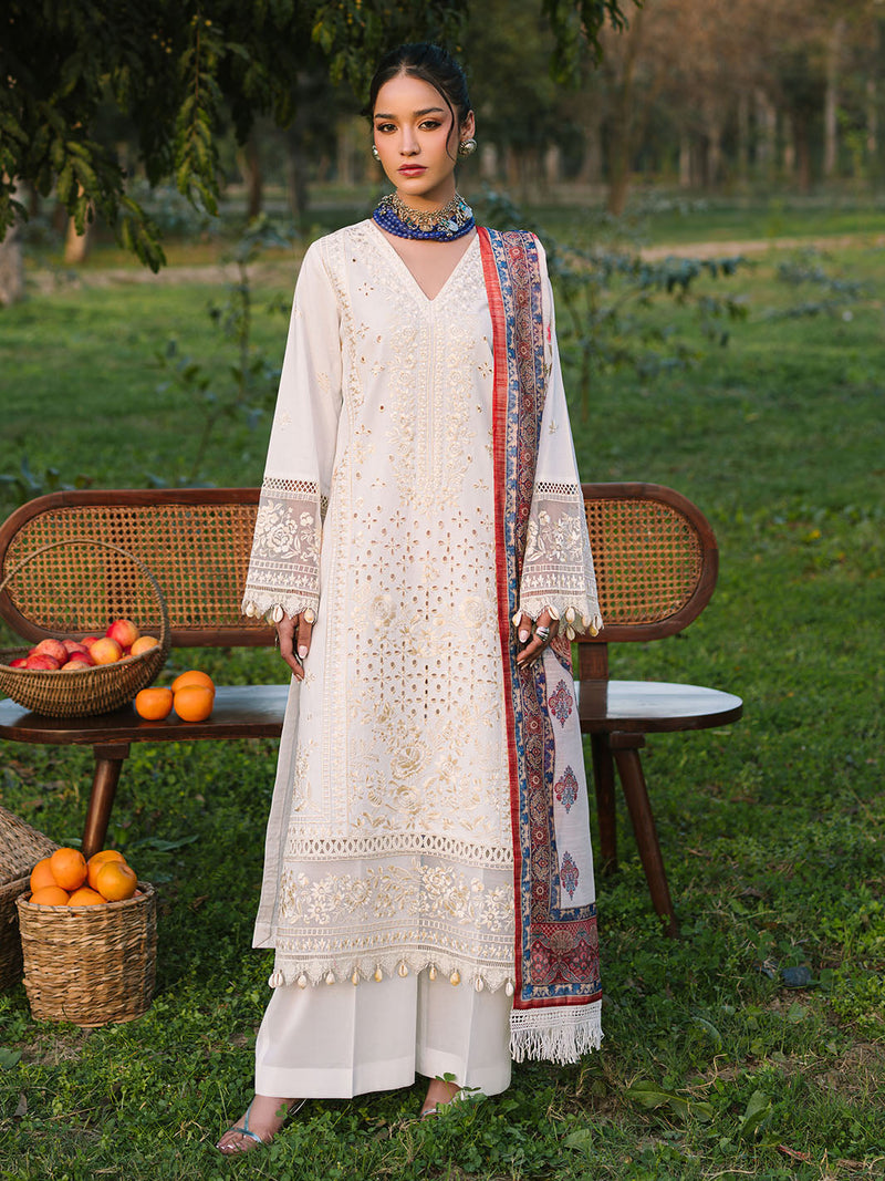 Mahnur | Dahlia Luxury Lawn 25 | Gia by Mahnur - Designer Dress - Type: Ladies Clothes - Available at Libayah - 100% Original
