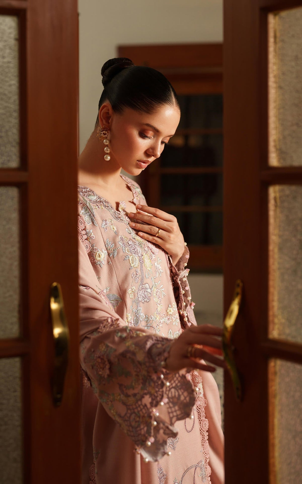 Asifa and Nabeel | Pashmina Luxe 25 | Glace LWC25-06 by Asifa and Nabeel - Designer Dress - Type : Ladies Clothes - Available at Libayah - 100% Original 