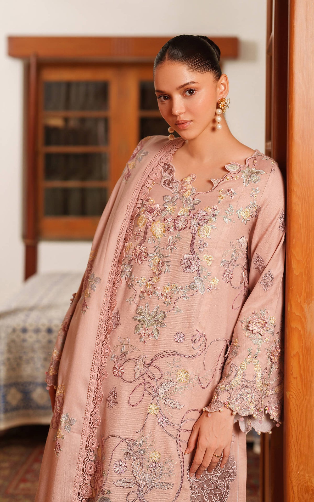 Asifa and Nabeel | Pashmina Luxe 25 | Glace LWC25-06 by Asifa and Nabeel - Designer Dress - Type : Ladies Clothes - Available at Libayah - 100% Original 