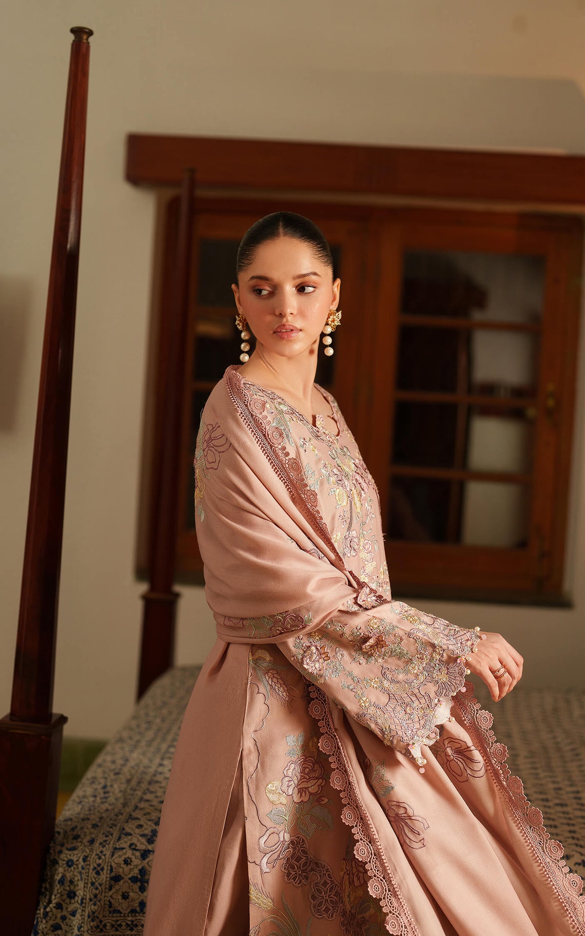 Asifa and Nabeel | Pashmina Luxe 25 | Glace LWC25-06 by Asifa and Nabeel - Designer Dress - Type : Ladies Clothes - Available at Libayah - 100% Original 