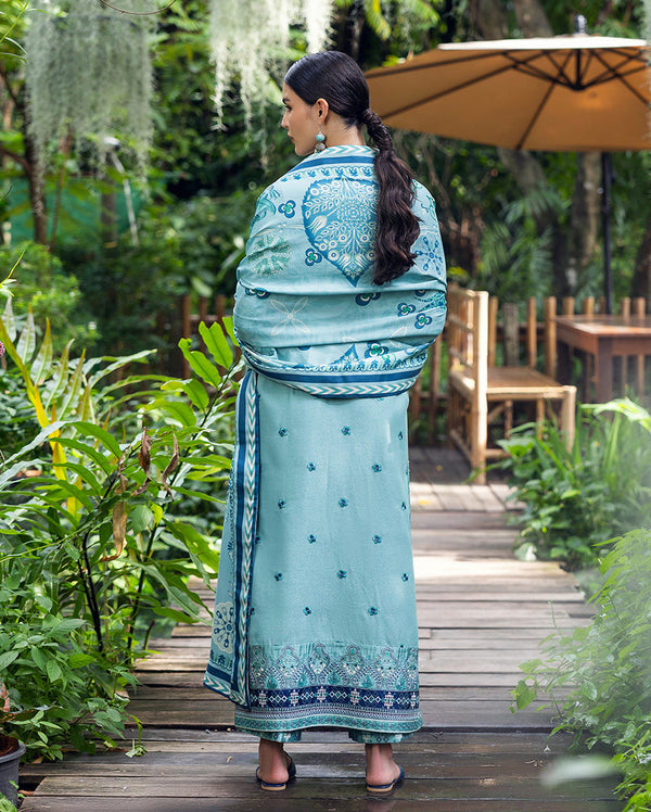 Mushq | Hemline Karandi | Glided Hour by Mushq - Designer Dress - Type : Ladies Clothes - Available at Libayah - 100% Original 
