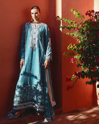 Mushq | Nuvera Raw Silk 26 | Glinda by Mushq - Designer Dress  - Type : Ladies Clothes - Available at Libayah - 100% Original 