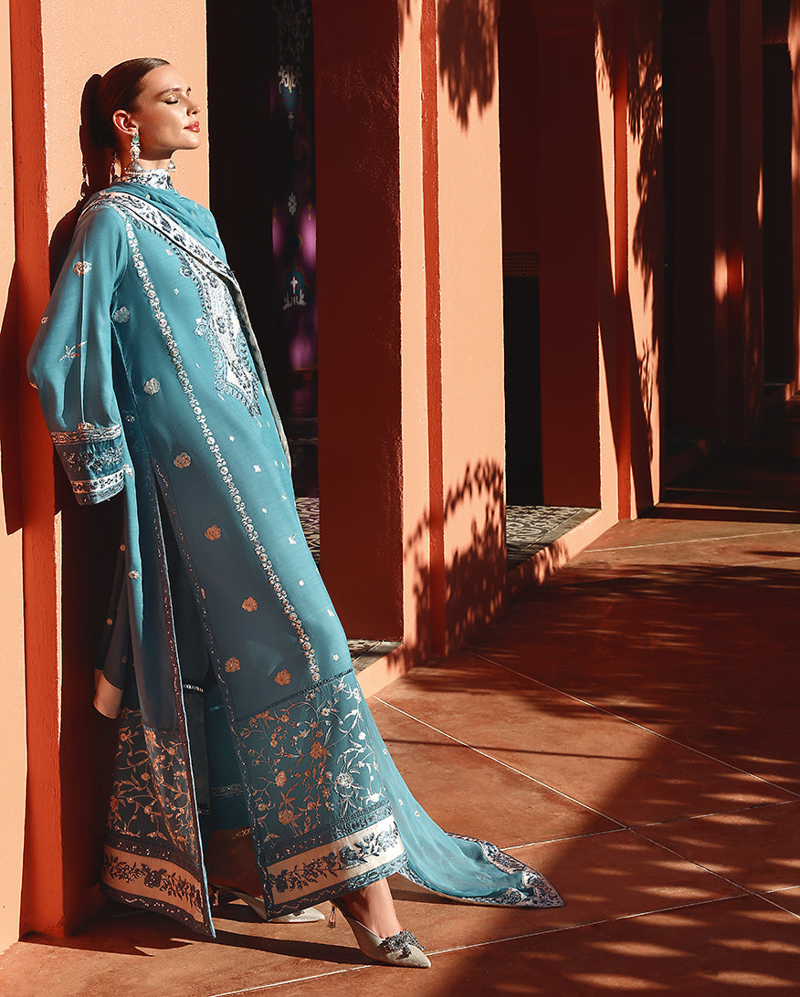 Mushq | Nuvera Raw Silk 26 | Glinda by Mushq - Designer Dress  - Type : Ladies Clothes - Available at Libayah - 100% Original 