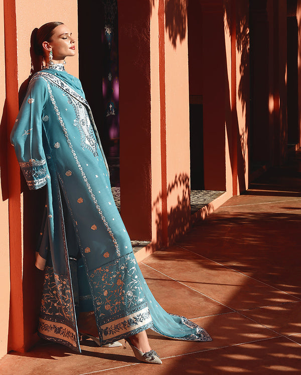 Mushq | Nuvera Raw Silk 26 | Glinda by Mushq - Designer Dress  - Type : Ladies Clothes - Available at Libayah - 100% Original 