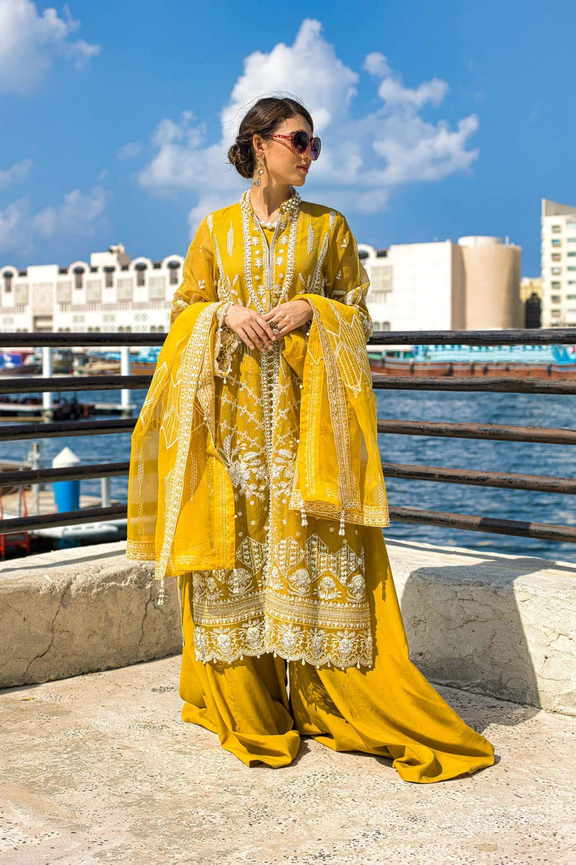 Kara | Kamdani Festive Collection | Glowing Aura by Kara - Designer Dress - Type: Ladies Clothes - Available at Libayah - 100% Original