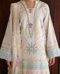 Roheenaz | Sunlit Tales Printed Embroidered Edit | Glowleaf - by Libayah - Registered Vendor of : Roheenaz - 100% Original Designer Dress
