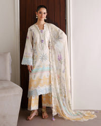 Roheenaz | Sunlit Tales Printed Embroidered Edit | Glowleaf - by Libayah - Registered Vendor of : Roheenaz - 100% Original Designer Dress