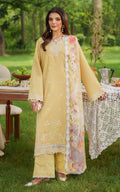 Asifa and Nabeel | Eden Cambric 25 | Golden Dust ECU25-10 by Asifa and Nabeel - Designer Dress  - Type : Ladies Clothes - Available at Libayah - 100% Original 