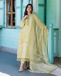 Mushq | Euphoria Pret | Golden Ember by Mushq - Designer Dress  - Type : Ladies Clothes - Available at Libayah - 100% Original 