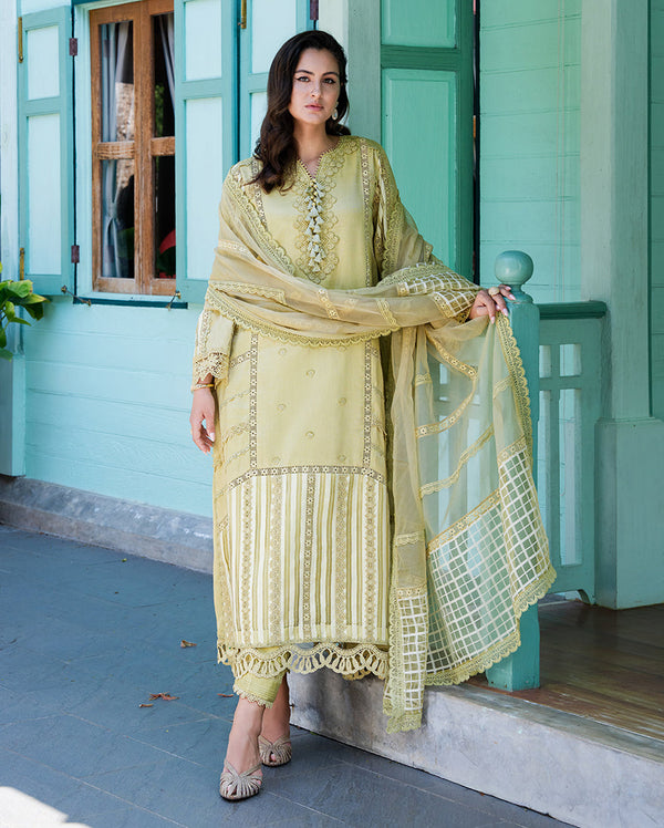 Mushq | Euphoria Pret | Golden Ember by Mushq - Designer Dress  - Type : Ladies Clothes - Available at Libayah - 100% Original 